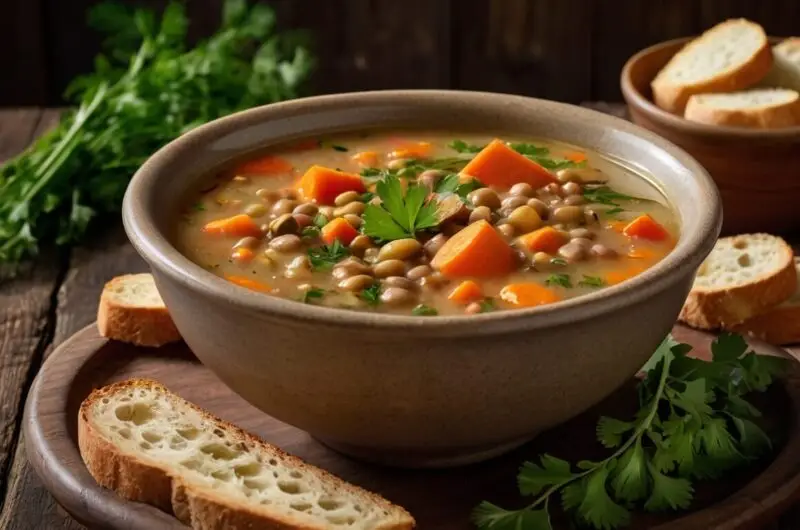 Sopa de Lentilha com Legumes